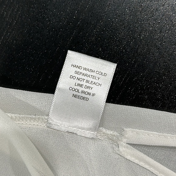 Pleione White Sheer Top - XL - Picture 7 of 14